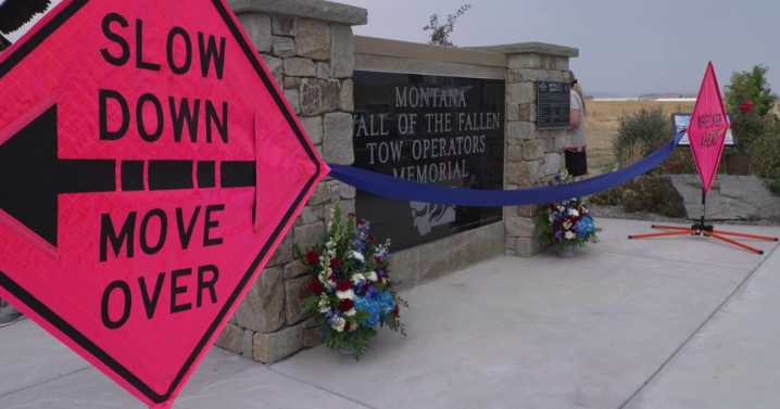 Memorial unveiled to honor fallen tow operators in Montana