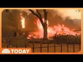 California Wildfire Destroys Homes in Historic Gold Mining Town