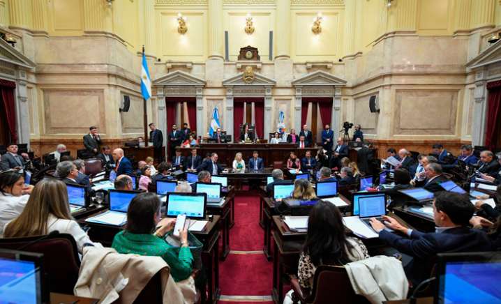 El Senado trata el veto de Javier Milei a los ATN
