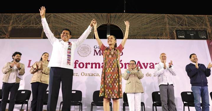 En Oaxaca, todas las familias reciben algún Programa para el Bienestar: Sheinbaum