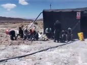 La Libertad: capturan a nueve sujetos con gran cantidad de explosivos cerca de una mina