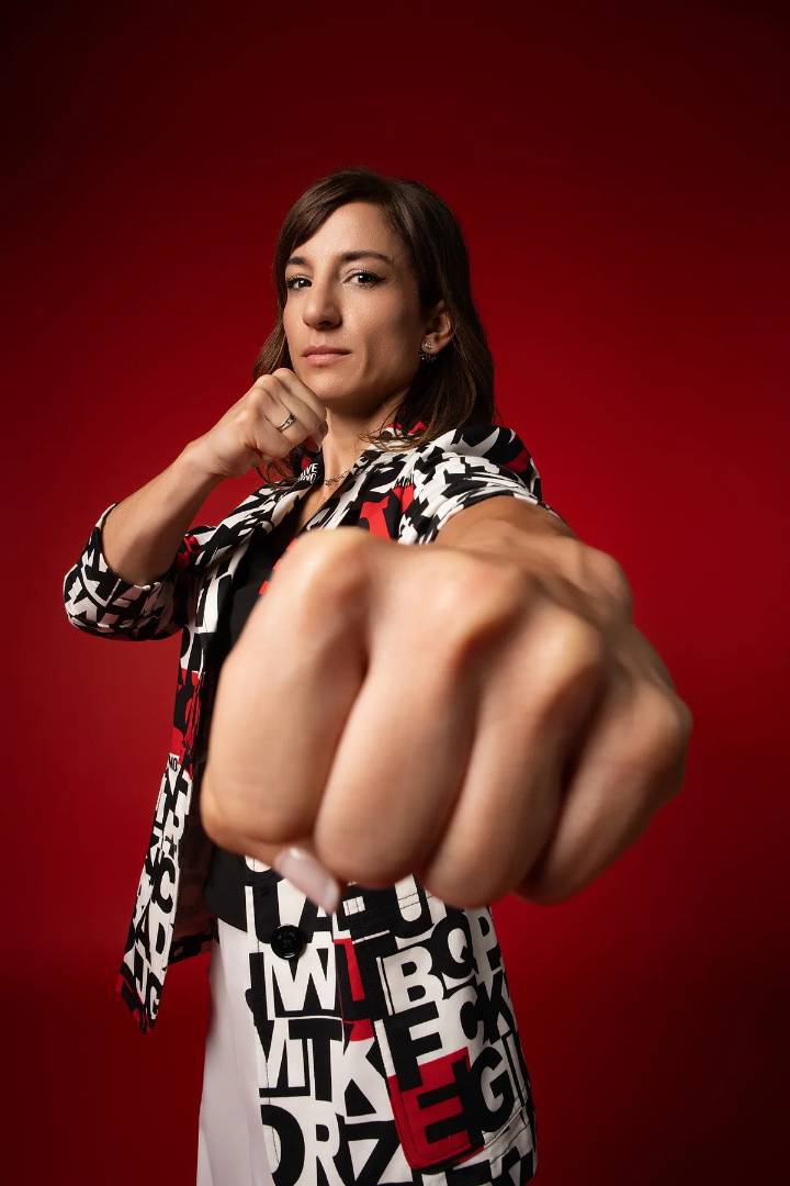 Sandra Sánchez, leyenda del kárate: "No solo niñas han empezado en este deporte por mi historia, también gente de 40 y 50 años ha vuelto al tatami"