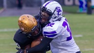 Shelby football uses strong second half to knock off Stuart Cramer