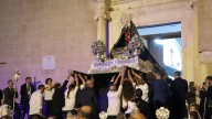 EN IMÁGENES | Visita histórica de la patrona de Badajoz a la iglesia de San Agustín