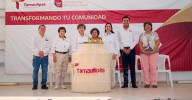 SEBIEN lleva tinacos y apoyo social a la zona sur de Tamaulipas