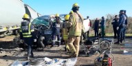 Un grupo de amigos chocó contra un tren de carga en Entre Ríos: tres murieron y uno resultó gravemente herido