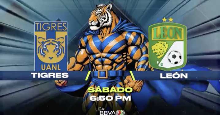 Tigres vs León EN VIVO y GRATIS, Jornada 8 del Apertura 2025 de la Liga BBVA MX