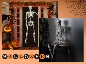 Viral life-size Halloween skeleton now under $50 at Walmart