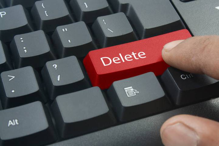 After I deleted the files, I started checking what I typed • The Register