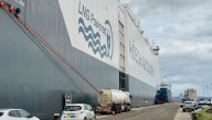 Así es el buque que ha atracado en el puerto de Santander