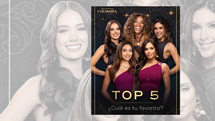 Miss Universe Colombia: estas fueron las respuestas a las preguntas del jurado de las cinco finalistas