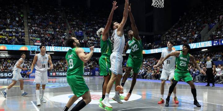 La selección argentina de básquet perdió con Brasil y no pudo consagrarse en la AmeriCup