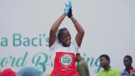 Nigerian chef breaks world record for cooking the largest jollof rice dish