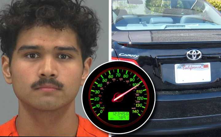 Driver going over 100 mph on MCG arrested