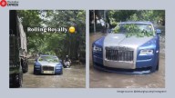 Rolls-Royce stalled in flooded streets as heavy rain wreaks havoc in Kolkata: ‘Lord Alto zindabad’
