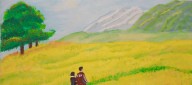 Narrativas bilingües, exposición de arte de alumnas del 'Sofía Camargo de Lleras'