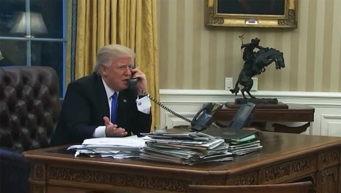 Trump Calls In White House Staff To Fix Stuck Caps Lock Key
