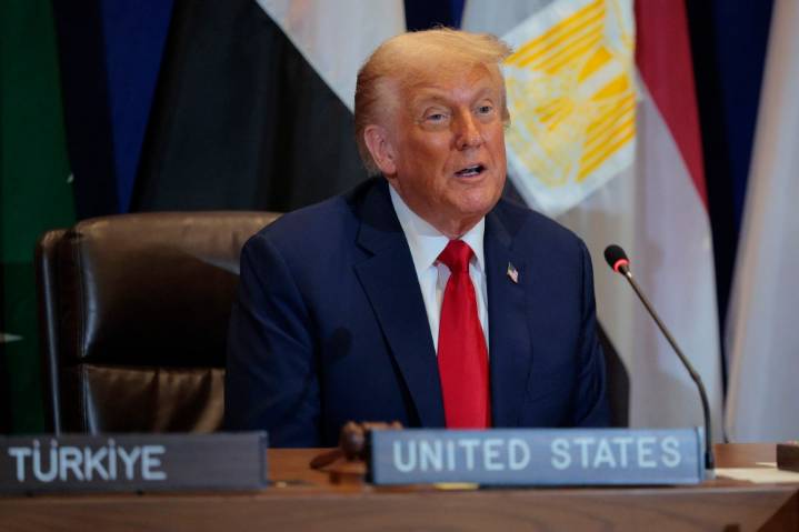 Trump presents Gaza peace plan, vows to block West Bank annexing