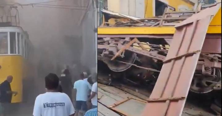 Se descarrila el funicular de Glória en Lisboa; reportan 3 muertos y 20 heridos