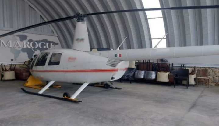 Tras cateo a empresario en Tabasco aseguran autoridades armas, vehículos, animales exóticos y un helicóptero