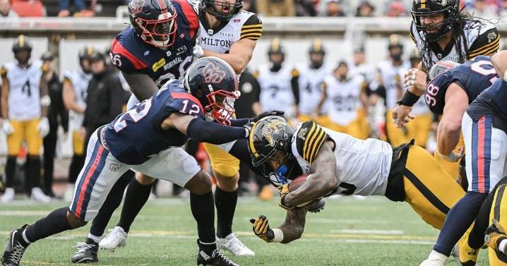 Bell leads the way as Ticats topple Alouettes 26