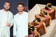 Travis Kelce and Patrick Mahomes’ Steakhouse Menu Revealed (Exclusive)