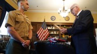 Kelly recognizes Butler-native Marine