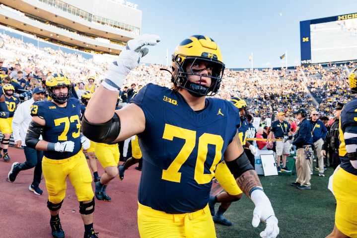 Michigan injuries: O-lineman could return vs. Nebraska, and what about Rod Moore?