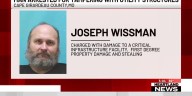 Man accused of damaging Ameren utility tower on his property