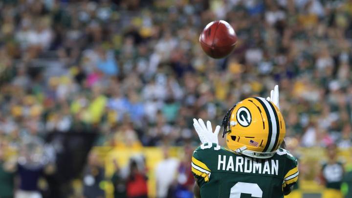 Packers cut WR Mecole Hardman from practice squad