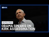 Obama Speaks On Charlie Kirk Assassination, Criticises White House Reaction