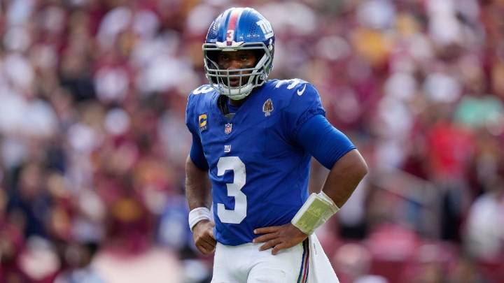 Giants sticking with Russell Wilson as QB1 against Cowboys