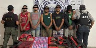Desarticulan banda delictiva en la Costa de Oaxaca, hay cinco detenidos relacionados con secuestro de un menor