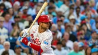 Phillies' Trea Turner leaves game with hamstring strain