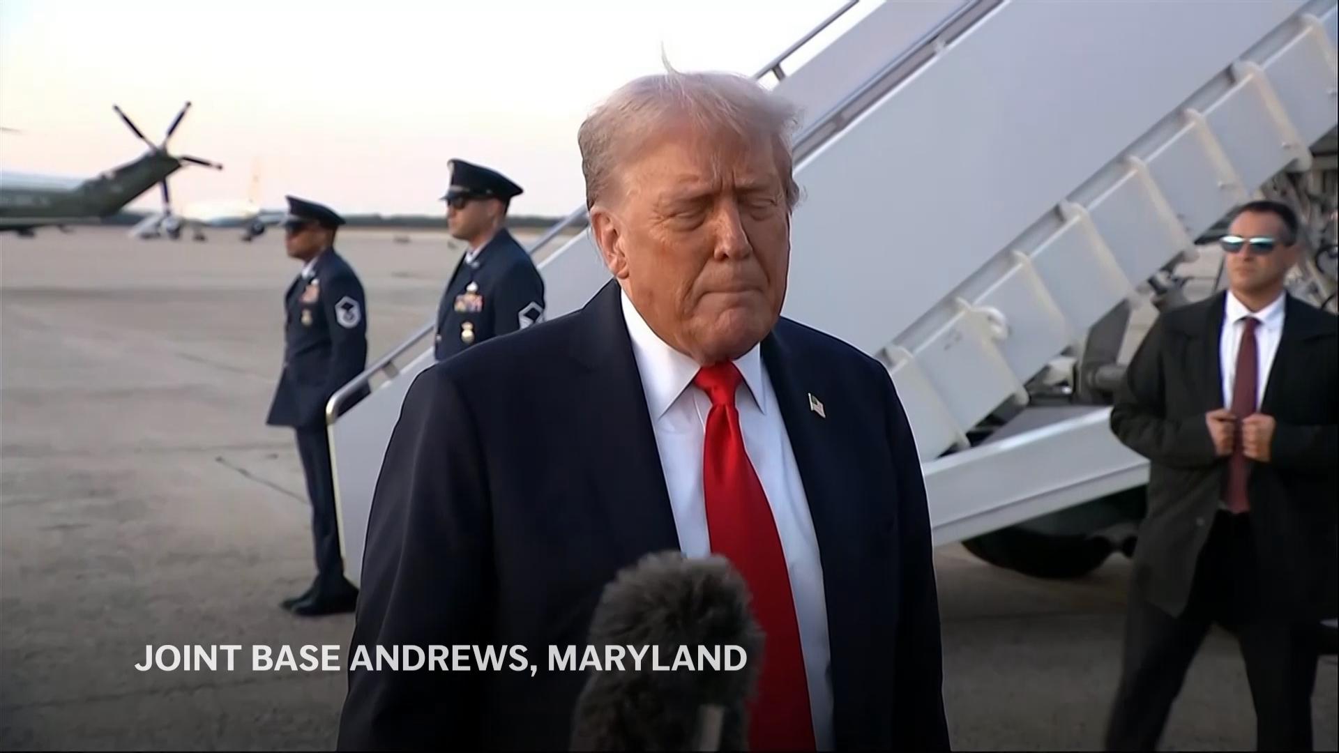 Trump says 'I think we're going to have a deal on Gaza very soon'