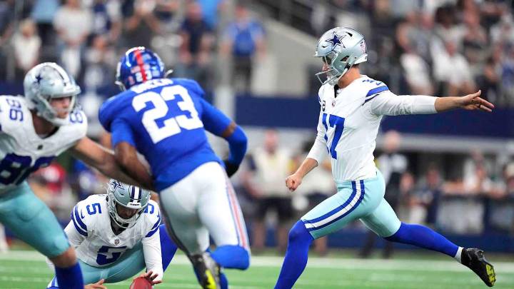 En resumen: Cowboys ganan 40-37 en tiempo extra contra Giants