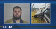 Man arrested after vehicle goes 'airborne' following multi