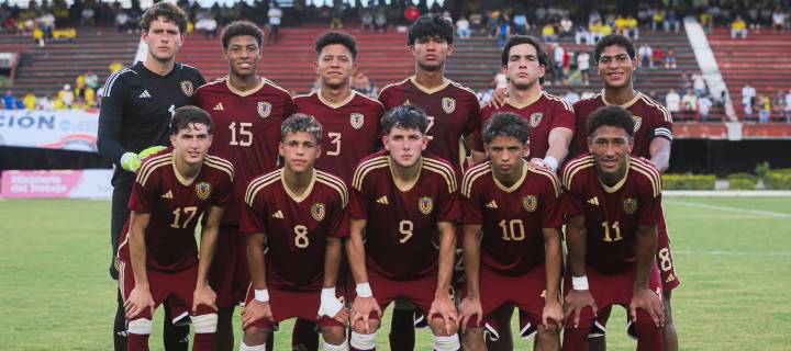 La Vinotinto sub-17 perdió ante Colombia