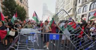 Spanish Vuelta interrupted by protestors at final stage