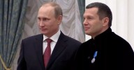 Putin humiliated as toilet sign broadcast by top ally reveals Russia military site