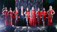 Presentan a candidatas a reinas del Festival de la Manzana en Guerrero en celebración del Grito de Independencia