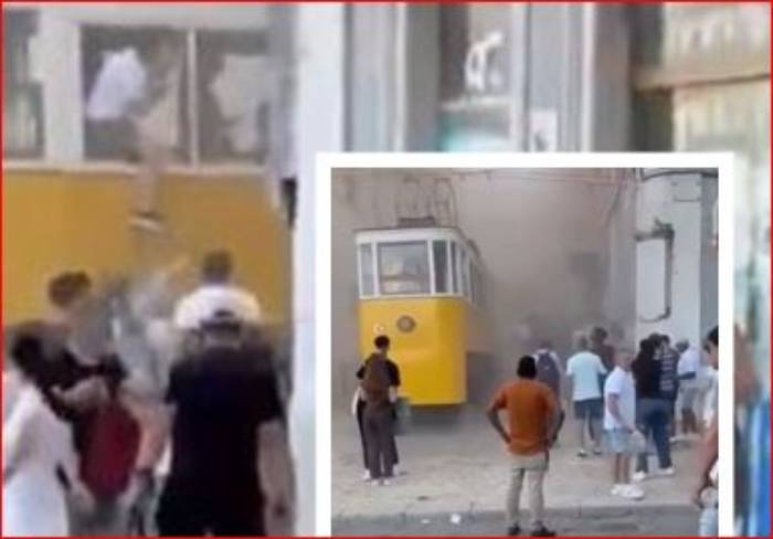 En Portugal se descarriló un funicular: Van 15 muertos