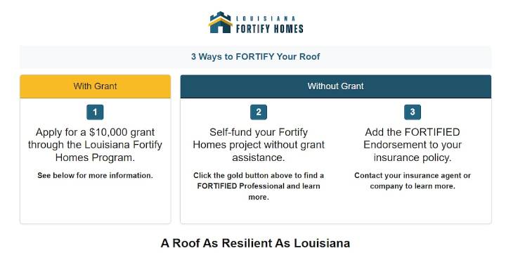 Lottery registration for Louisiana Fortify Homes Program reopens
