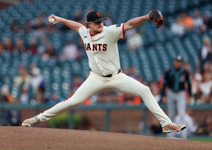 Webb reaches 200 strikeouts, SF Giants slug 5 home runs in rout of D