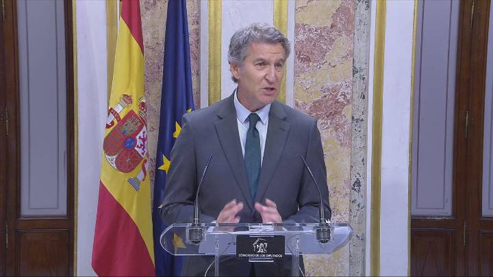 Feijóo, sobre los casos del entorno de Sánchez: "La persecución judicial ya no cuela"