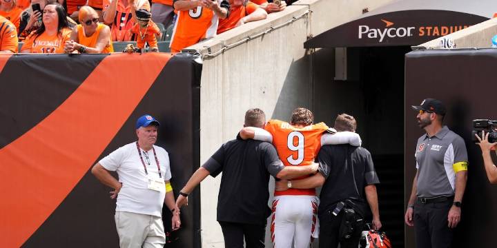 Joe Burrow toe injury: Bengals QB downgraded to out NFL Week 2 game vs Jaguars