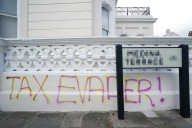 Resident pays for council to clean graffiti outside Angela Rayner’s flat