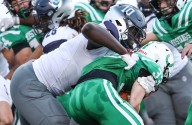 Short-handed St. Augustine football wins ugly over Mainland