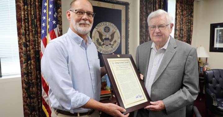 Congressman Rogers honors Bill Estep with Congressional Tribute