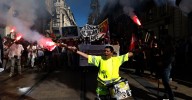 Cerca de 200 detenidos en Francia en las protestas contra los ajustes presupuestarios en el país